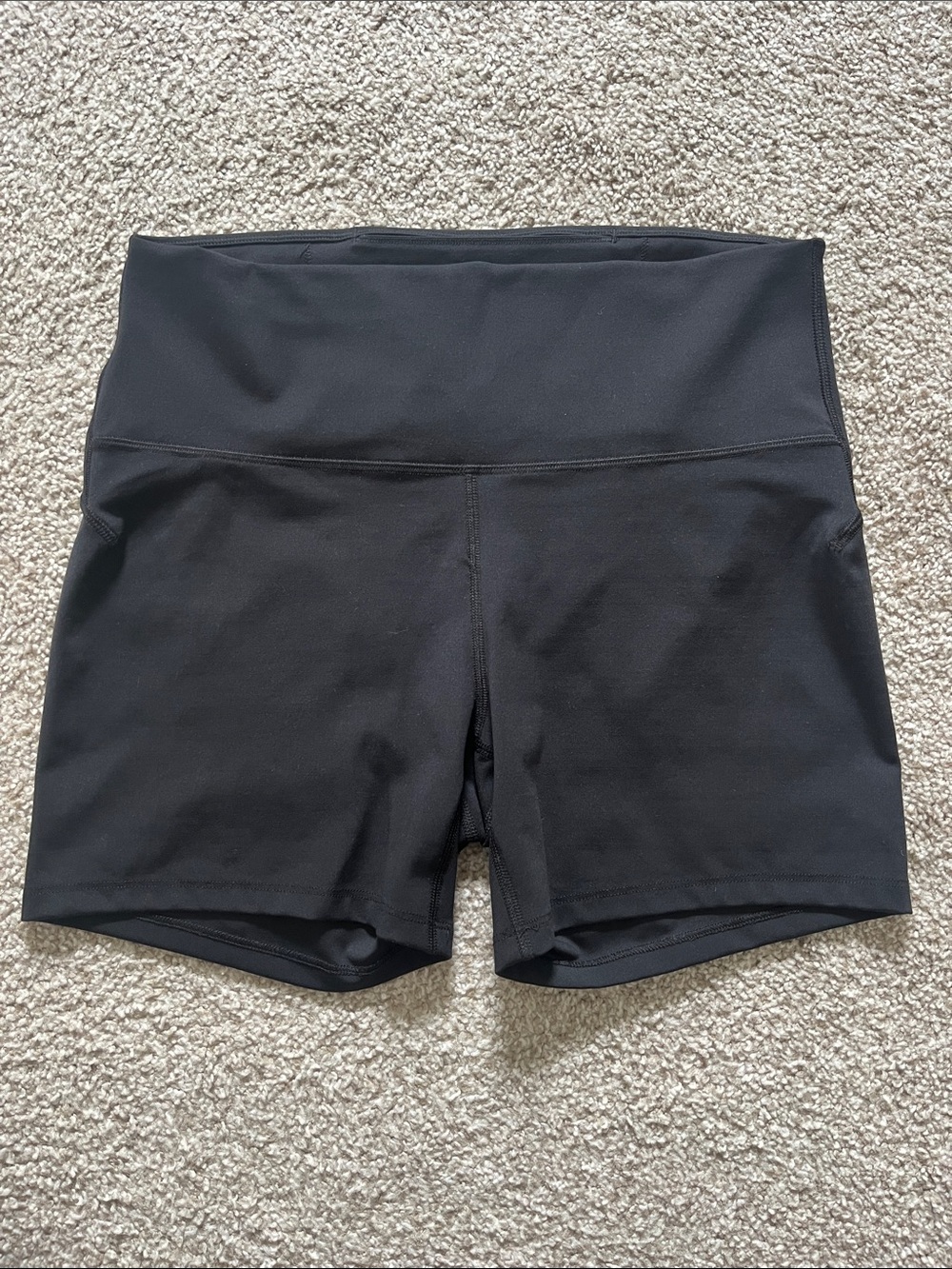 all in motion Black High-Waist Performance Bike Shorts